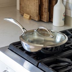 SCANPAN® HaptIQ S Stainless-Steel Sauté Pan, 2.75-Qt