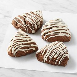 Peppermint Bark Scones, Set of 4