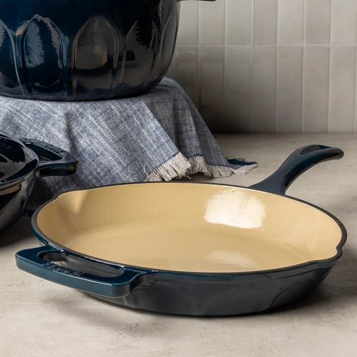 Lodge Luxe Enameled Cast Iron Skillet, 11