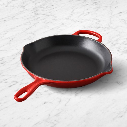 Le Creuset Signature Enameled Cast Iron Skillet Fry Pan, 10.25