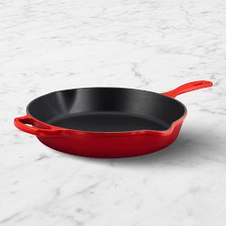 Le Creuset Signature Enameled Cast Iron Deep Skillet, 12", Red
