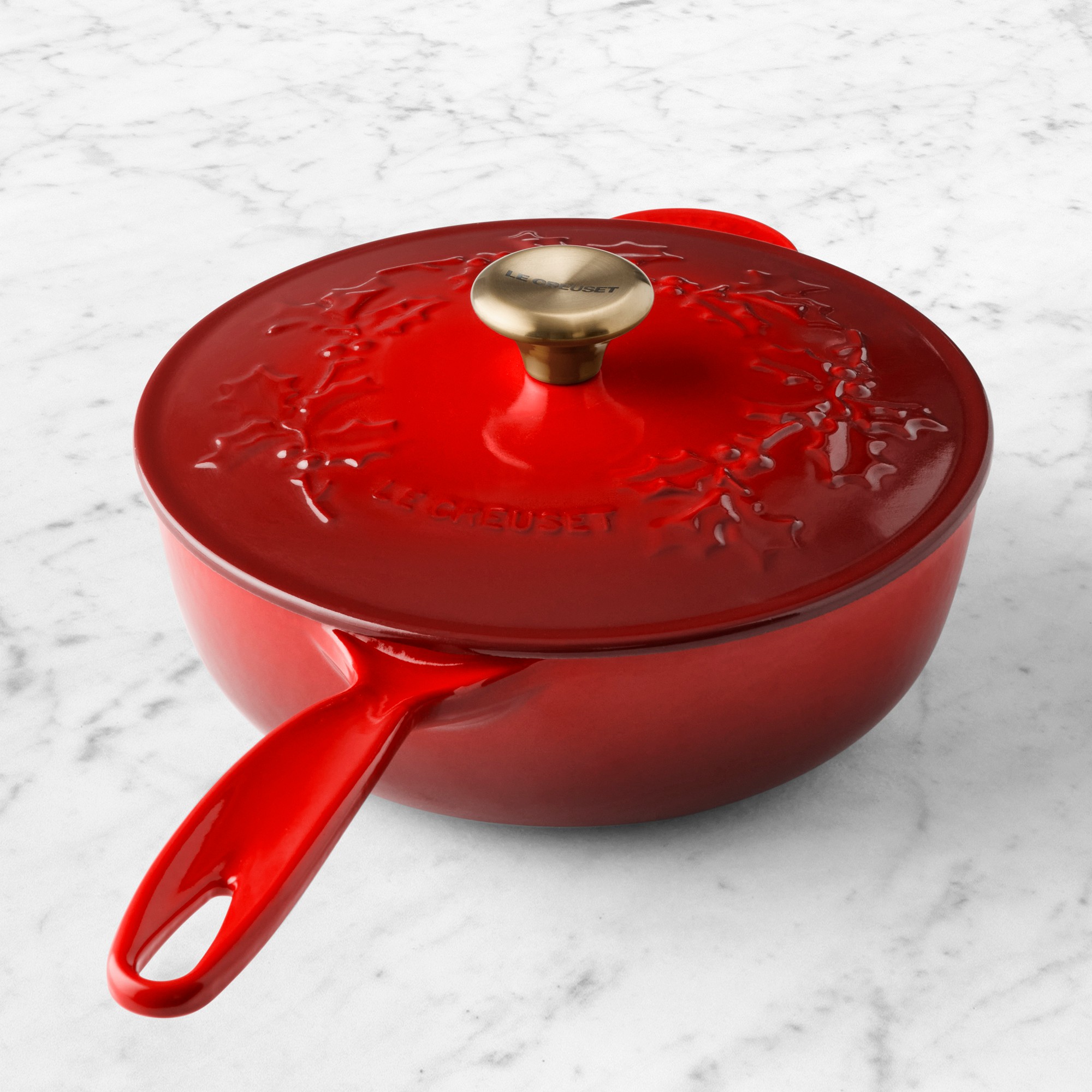 Le Creuset Holly Saucier, 2 1/4-Qt. | Williams Sonoma