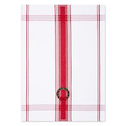 Embroidered Holiday Icon Towel, Set of 4