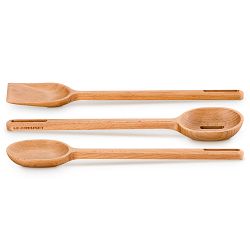 Le Creuset Signature Wood Tools, Set of 3