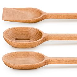 Le Creuset Signature Wood Tools, Set of 3