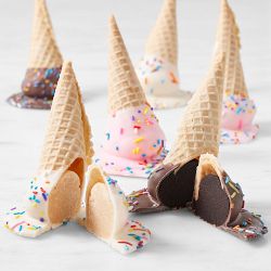 Melted Ice Cream Cone Cake Pops, Set of 6