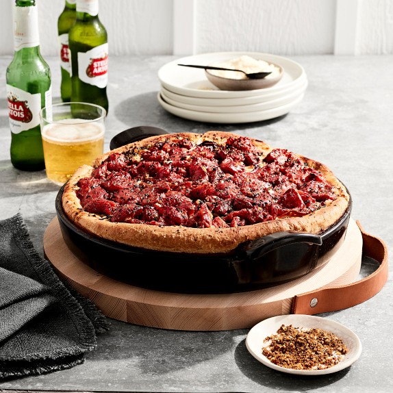 Emile Henry Deep Dish Pizza Pan | Williams Sonoma