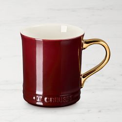 Le Creuset Gold Metallic Mugs