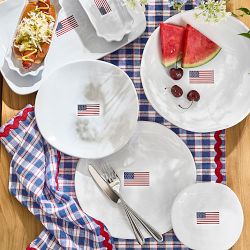 American Flag Dinner Plates