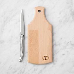 Jean Dubost Appetizer Board with Stainless-Steel Laguiole Knife