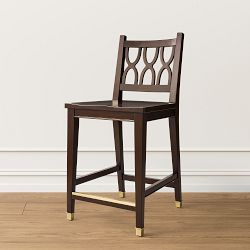 Christopher Peacock x Williams Sonoma Home Wellesley Counter Stool