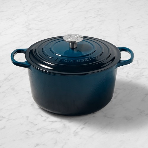Le Creuset Enameled Cast Iron Signature Deep Round Oven, 6.5-Qt, Nuit