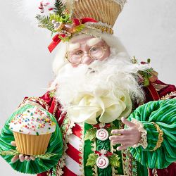 Mark Roberts Cupcake Santa Décor