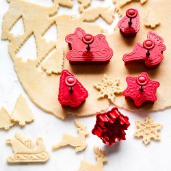 Twas the Night Before Christmas Pie Punches, Set of 6