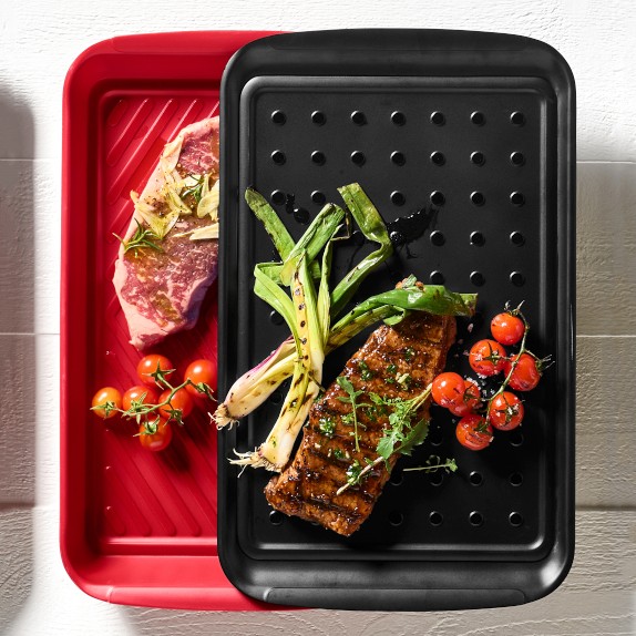 Grill Prep Trays for Safe Cooking | Williams Sonoma