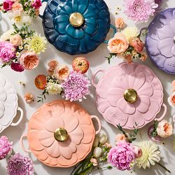 Le Creuset Enameled Cast Iron Petal Braiser, 2.25-Qt