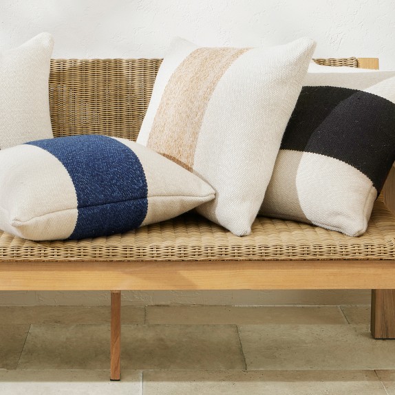 Center Stripe Outdoor Pillow