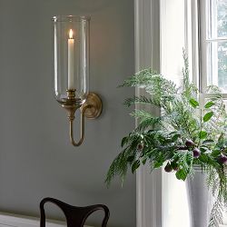 Josh Young x Williams Sonoma Home Cambridge Hurricane Sconce