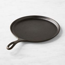 Lodge Classic Seasoned Cast Iron Comal Griddle, 10.5"