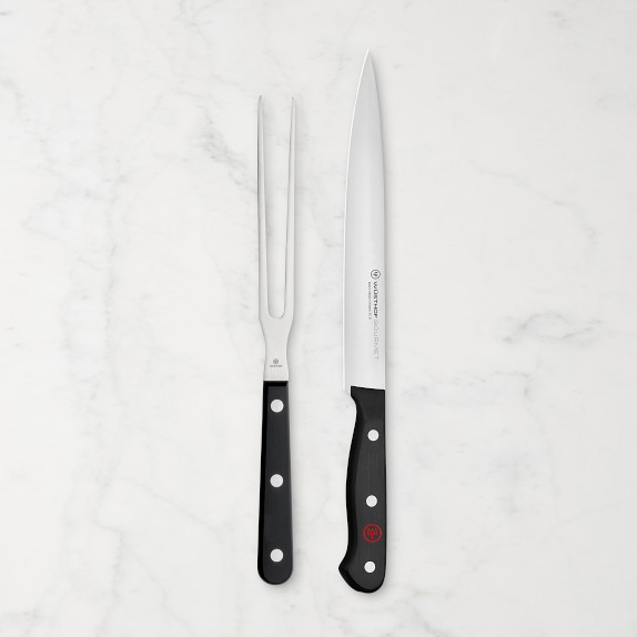 WÜSTHOF Gourmet Carving Knife & Meat Fork Set
