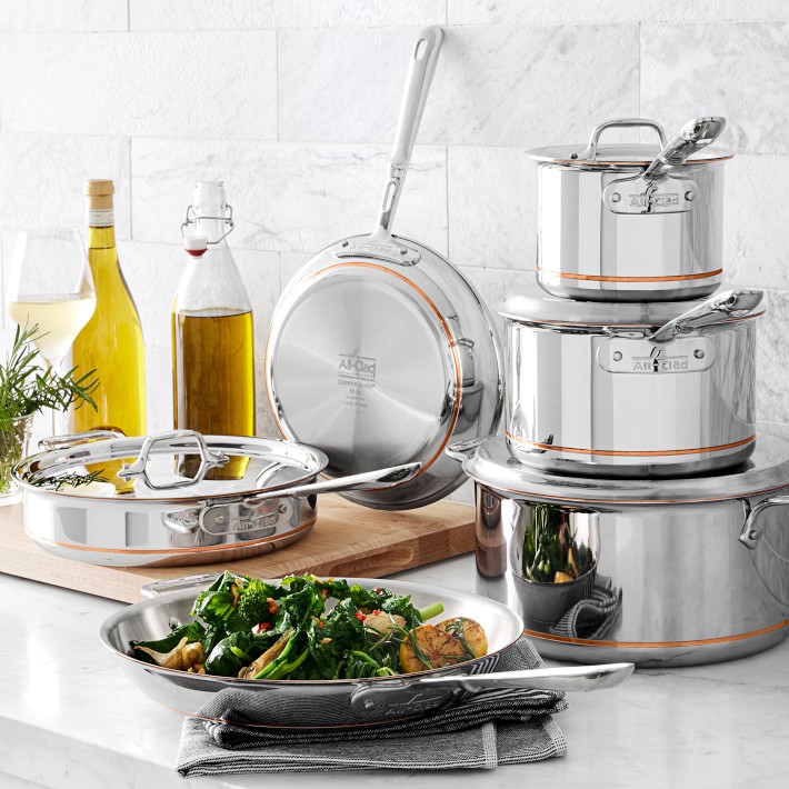 All-Clad Copper Core® 10-Piece Cookware Set | Williams Sonoma