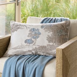 Grisaille Landscape Duvet Cover &amp; Shams
