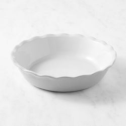 Emile Henry Modern Classics French Ceramic Pie Dish, Grey