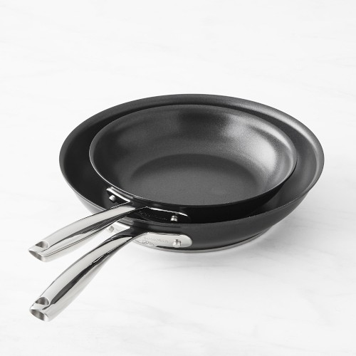 Williams Sonoma Thermo-Clad™ Nonstick 2-Piece Fry Pan Set, 8.5