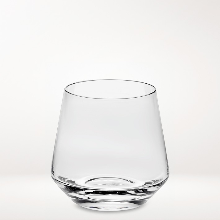 Vintage Etched Double Old-Fashioned Glasses | Williams Sonoma