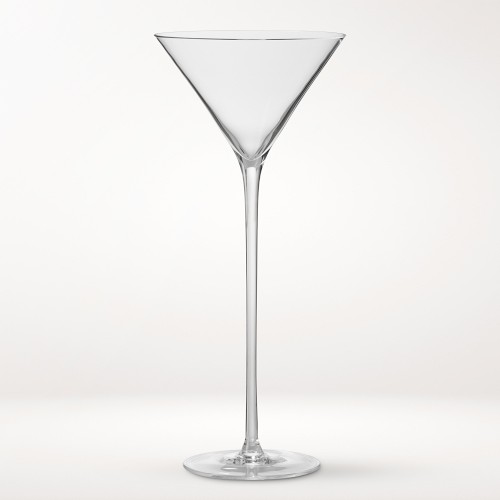 Elevé Long Stem Craft Martini Glasses, Set of 4