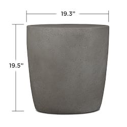 Portillo and Banff Tank Cover, Glacier Grey (19.5")
