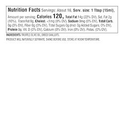 Williams Sonoma Pizza Oil, White Truffle