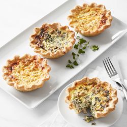 Southern Baked Breakfast Quiche Sampler