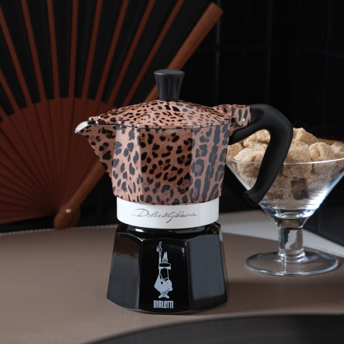 Bialetti Moka Dolce & Gabbana Stovetop Espresso Maker - Leopardo