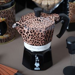 Bialetti Moka Dolce &amp; Gabbana Stovetop Espresso Maker, Leopardo