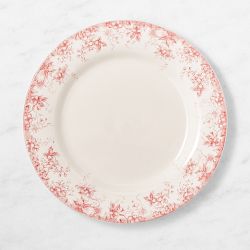 English Floral 12-Piece Dinnerware Set with Appetizer Plates