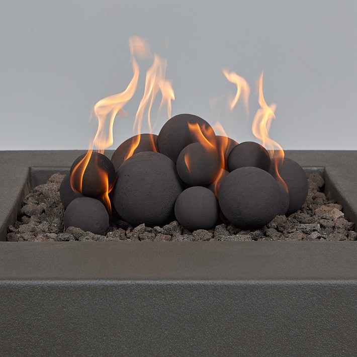 Outdoor Fire Pit Sphere Set | Williams Sonoma