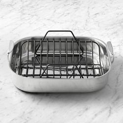 All-Clad Traditional Roasting Pan with Nonstick Rack, Large