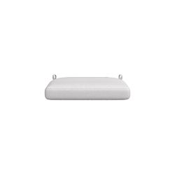 Hill House x Williams Sonoma Home Adelaide Bar Stool, Slipcover, Sunbrella Performance Canvas, White
