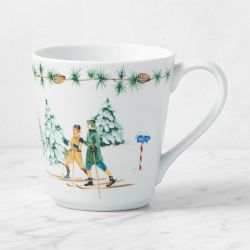 Alpine Ski Mug, Set of 2