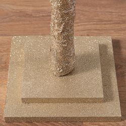 Champagne Glitter LED Faux Tree