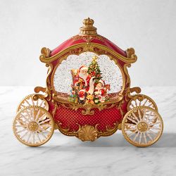 Mark Roberts Musical Carriage Santa Decor