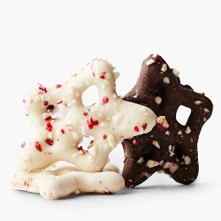 Williams Sonoma Peppermint Bark Pretzels