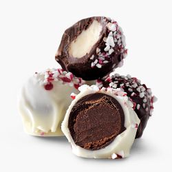 Williams Sonoma Peppermint Bark Truffles