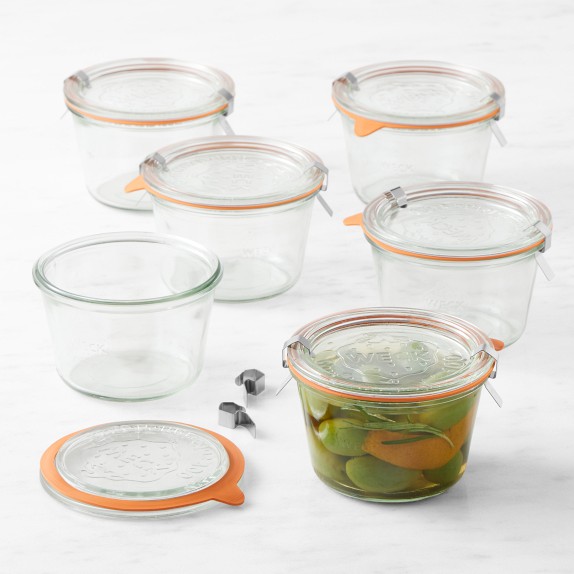 Weck Mold Jars, 12.5 oz, Set of 6 | Williams Sonoma