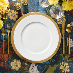 Apilco Beaded Hemstitch Dinner Plates