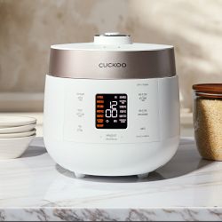 Cuckoo Heating Pressure Twin Pressure Rice Cooker, 6-Cup