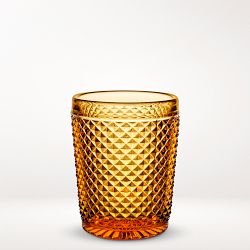 Vista Alegre Bicos Old Fashioned Glasses, Set of 4, Amber
