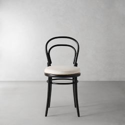 Ton 14 Side Chair Cushion, Sunbrella Performance Canvas, Canvas