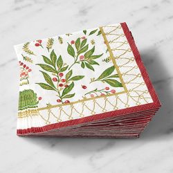 Noel Paper Cocktail Napkins, Set of 20
